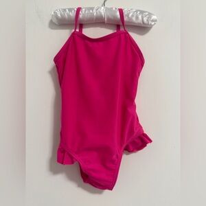 Wonder Nation Pink Kids Swim One Piece
